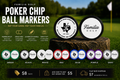 Familia Golf Poker Chip Style Ball Marker